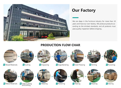 Tribesigns Moderner Computertisch, großer Bürotisch, Computertisch, Arbeitszimmer, Schreibtisch, Arbeitsplatz für das Heimbüro