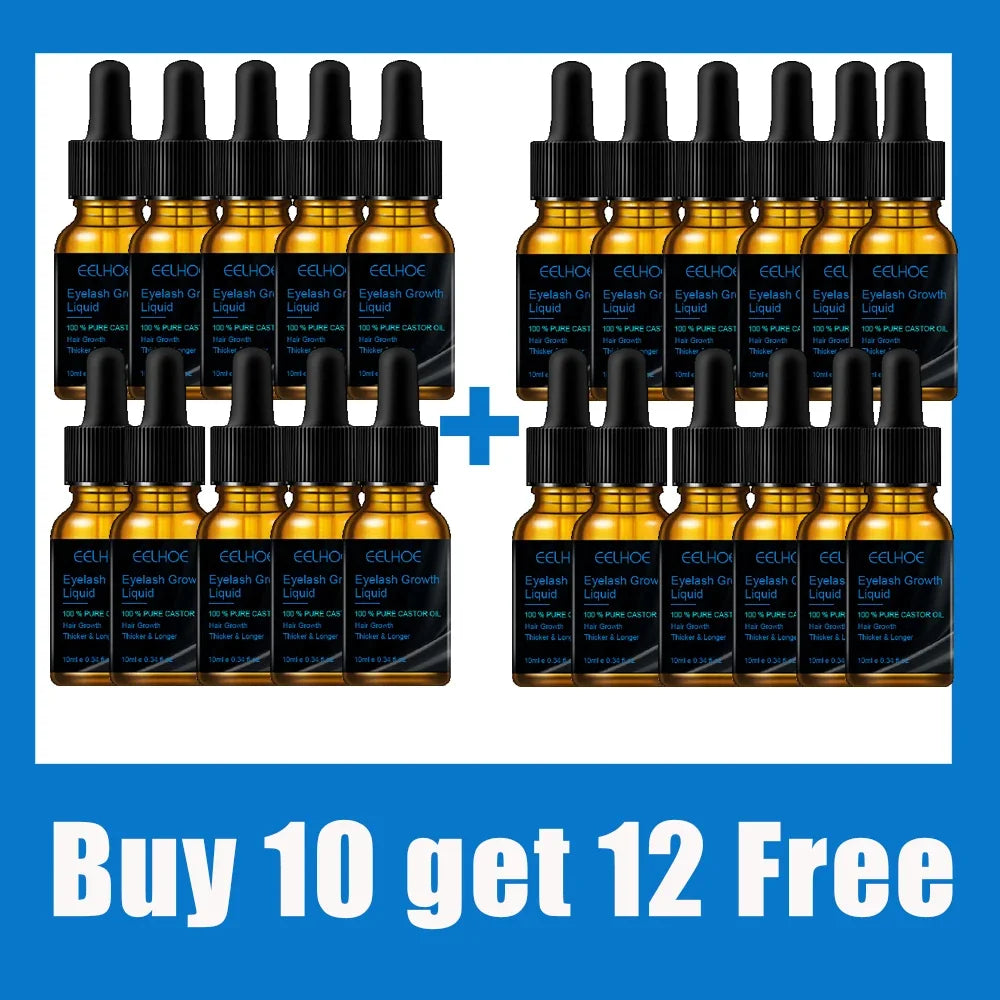 7Days Eyelash Fast Grow Serum Lengthen Thicken Natural Curl Enlargement Voluminous Eyelash Growth Natural Eyelashes Growth Serum.