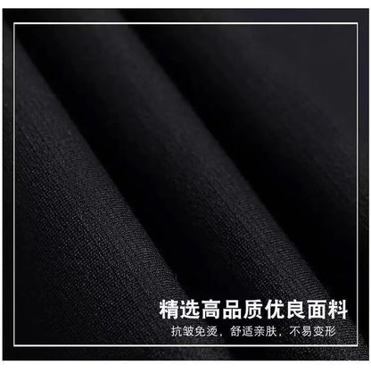 Büro Dame Feste Big Size 6XL Alle-spiel Bleistift Hosen Frühling Herbst Mode Frauen Elastische Hohe Taille Taschen Gerade hosen