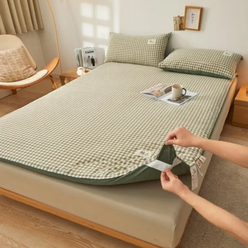 2024 removable and washable Xinjiang cotton mattress mattress fish scale net thickened winter quilt student dormitory mattress