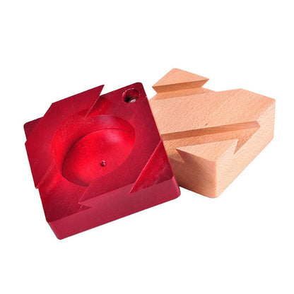 Wooden Magic Box Puzzle Secret Hidden Storage For Money Jewelry LuBan Lock 3D Brain Teaser For Adults And Kids Exquisite Gifts.