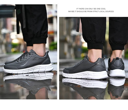 Men's Autumn Waterproof Sneakers Men Casual Sports Shoes Anti-skid Durable Running Tennis Trainers Man Fashion Casual Sneakers.