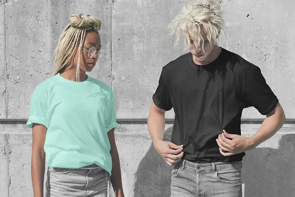 T'm Fine Print T-Shirt 100% Cotton Summer Tees For Men Women Oversize Casual Tops.