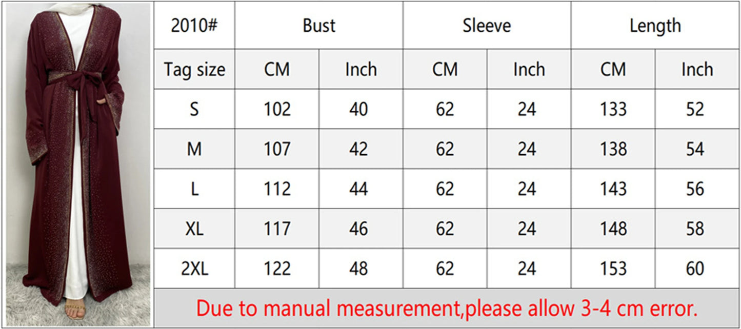 Ramadan Eid Dubai Open Black Muslim Kimono Abaya Damen Turkey Islam Abayas For Women Dress Kebaya Robe Femme Musulmane Kaftan.