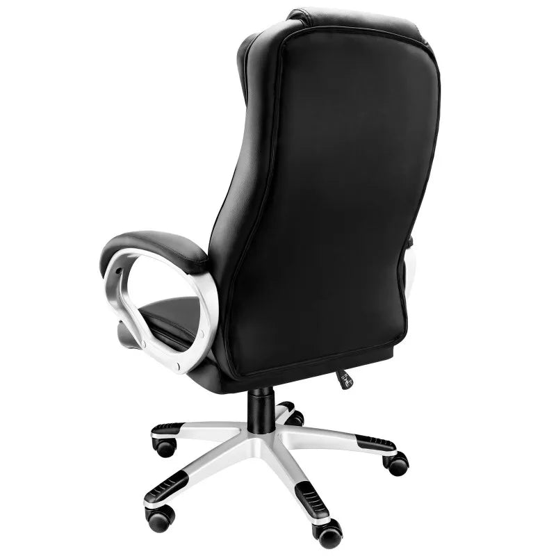 Bürostuhl Chefsessel Drehstuhl Bürostuhl Schreibtischstuhl mit Rollen Schwarz