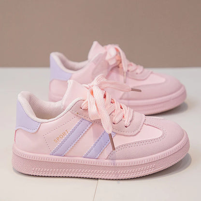 Children Tennis Shoes 2025 New Simple Kids Sneakers for Girls Patchwork Non-slip Boys Causal School Running Sneakers Non-slip