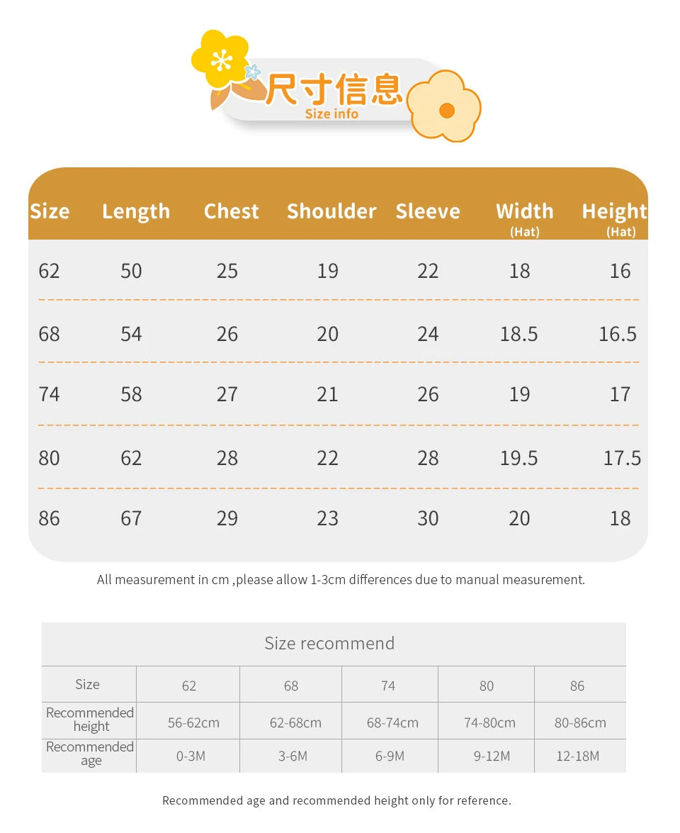 White Baby Girl Rompers Clothes Winter Long Sleeve Knitted Newborn Infant Boy Jumpsuits Hats Outfits Sets 0-18m Toddler Playsuit