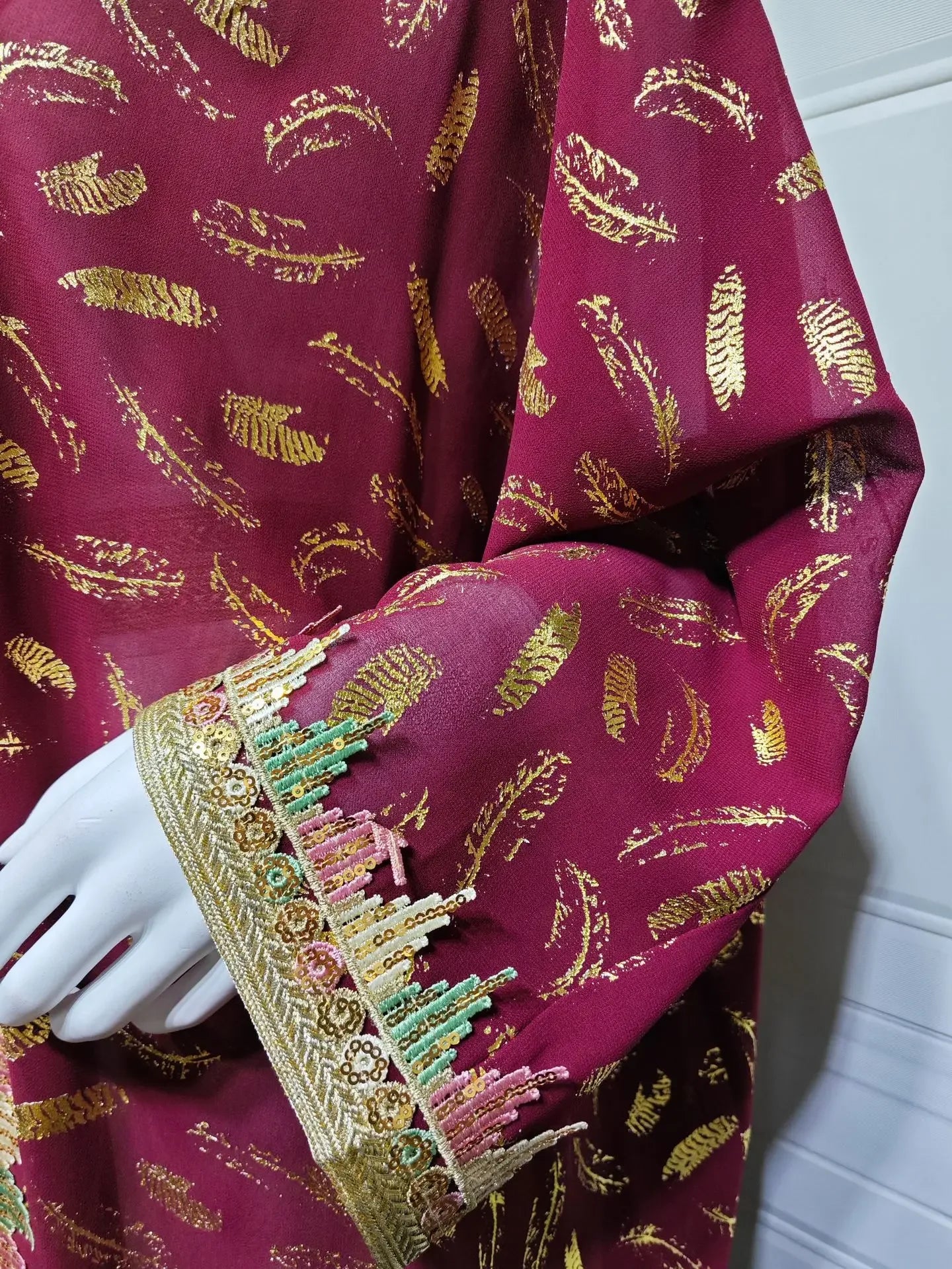 Muslim Abaya 3 Piece Set Women Party Dresses Cardigan Robe Sashes Suit Bronzing Jalabiya Ramadan Morocco Dubai Kaftan Vestidos