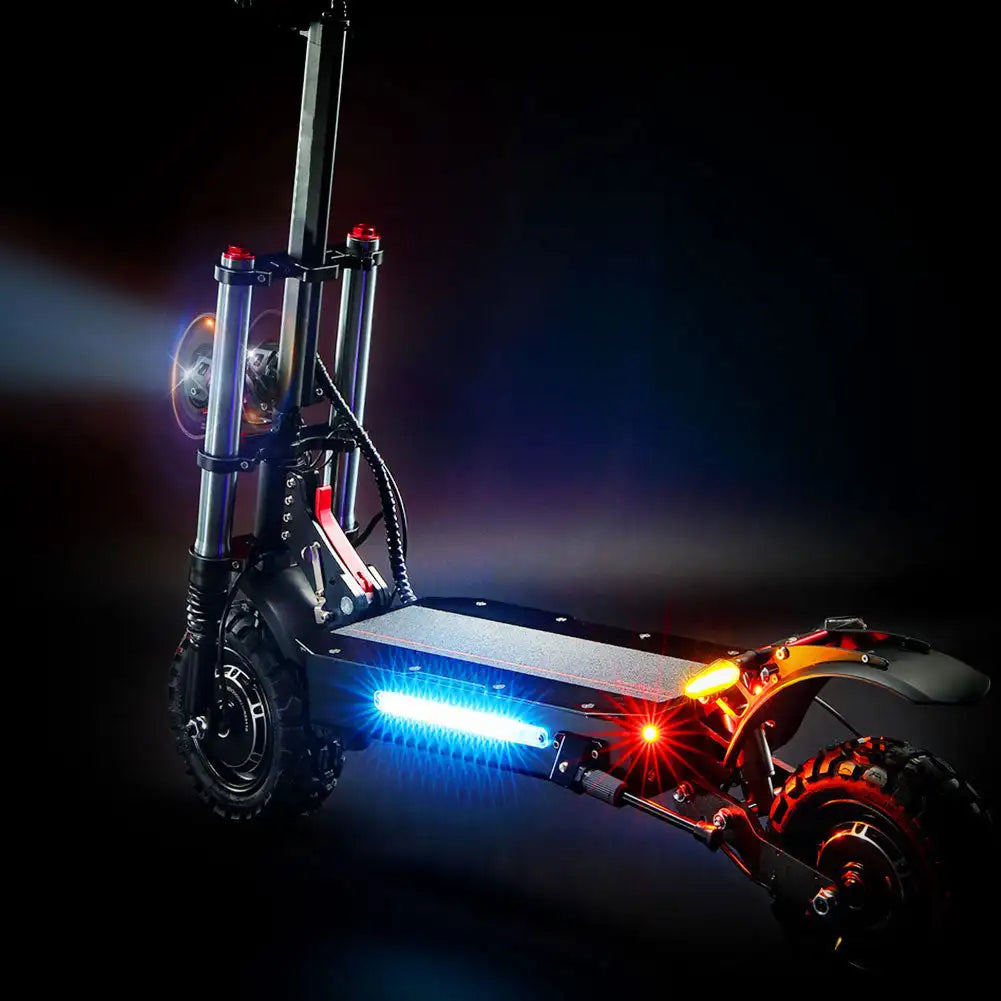 TEEWING S3 Adult Electric Scooter 3000W*2 Dual-Motor E-Scooter 60V38AH Battery 11" Off-RoadTires Foldable EScooter.