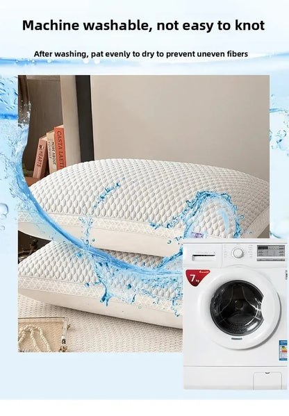 Summer Cool Bean Cool Feeling Ice Silk Neck Pillow for Children and Adults Dormitory Massage Pillow Core with Zipper Wholesale.