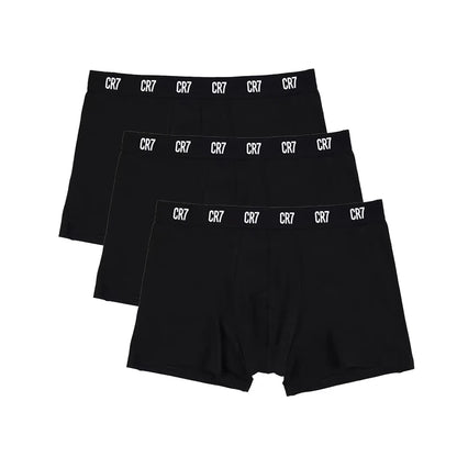 CRIIS SEVEN 7 Boxershorts für Herren, Cristiano Ronaldo, Basic-Unterwäsche aus Baumwolle, Herren-Badehose, Turnhose, bequeme Unterhose