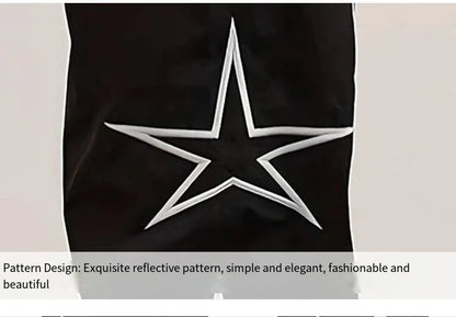 Paratrooper pants sports men's ice silk spring and summer straight work pants lace-up loose pants outdoor pants casual pants.