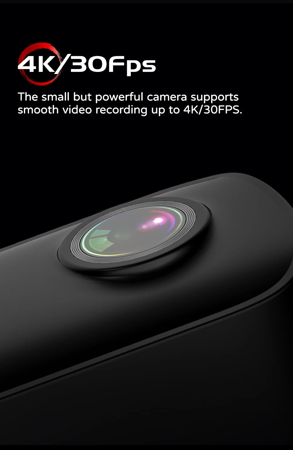 SJCAM C100 Plus Action Cam 4K Electronic Image Stabilization 2.4G WiFi 30M Waterproof With Case Sport Camera Black White.