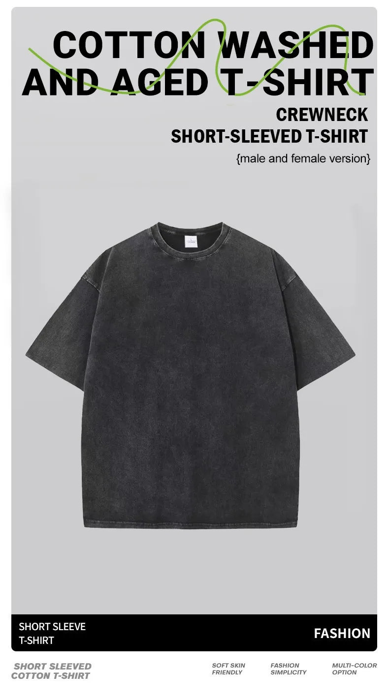 Amalfi Coast Italia Lemon Fruit Design Women Washed T-Shirts Y2K Casual T Shirt Summer Hip Hop Top Cotton Loose Short Sleeve.