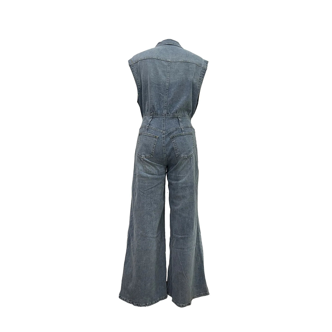 Denim Jumpsuit Women Loose Vintage Preppy Style Overalls Female Fashion Streetwear Chic Popular Harajuku 2025 Drop Shipping.