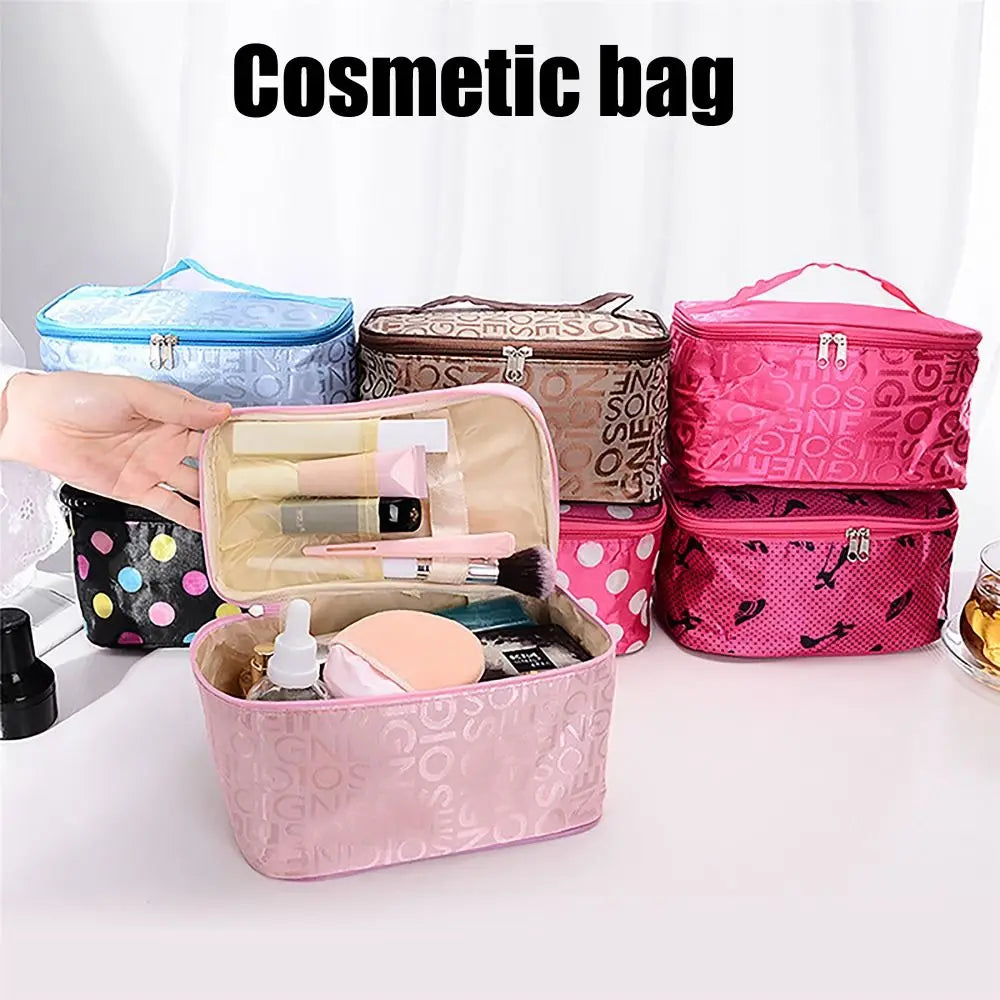 Storage Organizer Makeup Bag Convenient Large Capacity Makeup Accessory Cosmetic Pouch Waterproof Travel Cosmetic Bag Home.