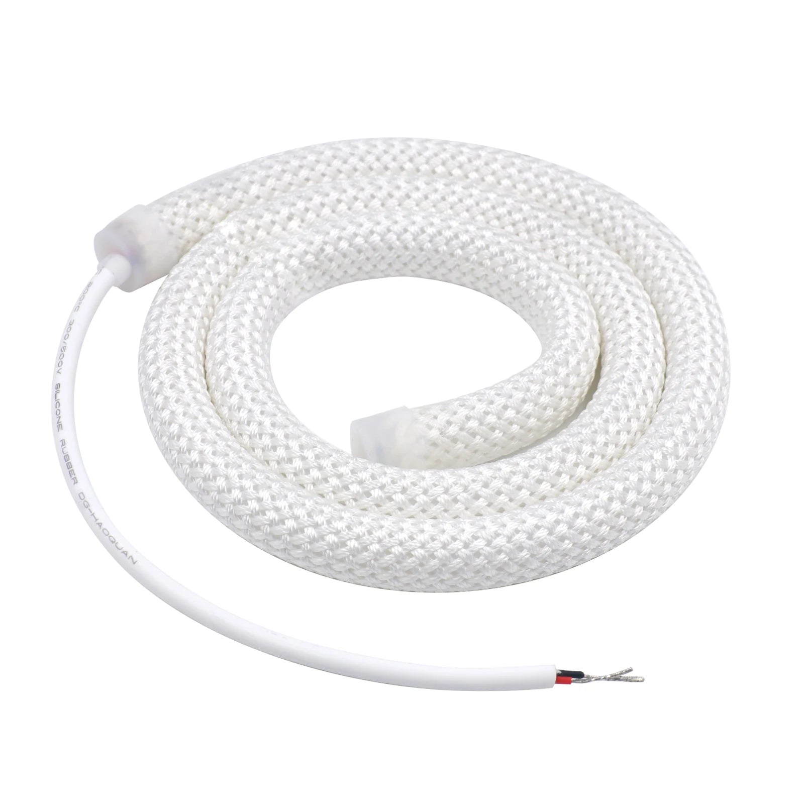 360 Degree Round Reticulate Neon LED Strip DC 12V 24V 240 Leds/m Natural Warm White Waterproof Flexible Silicon Tube Neon Strip.