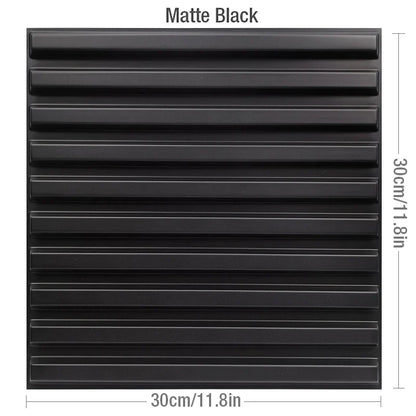 12 Pcs  3D Wall Panel 30x30cm Indoor Wall Decoration Bedroom Living Room background Hotel Office Mural Wall Panel DIY Home Decor