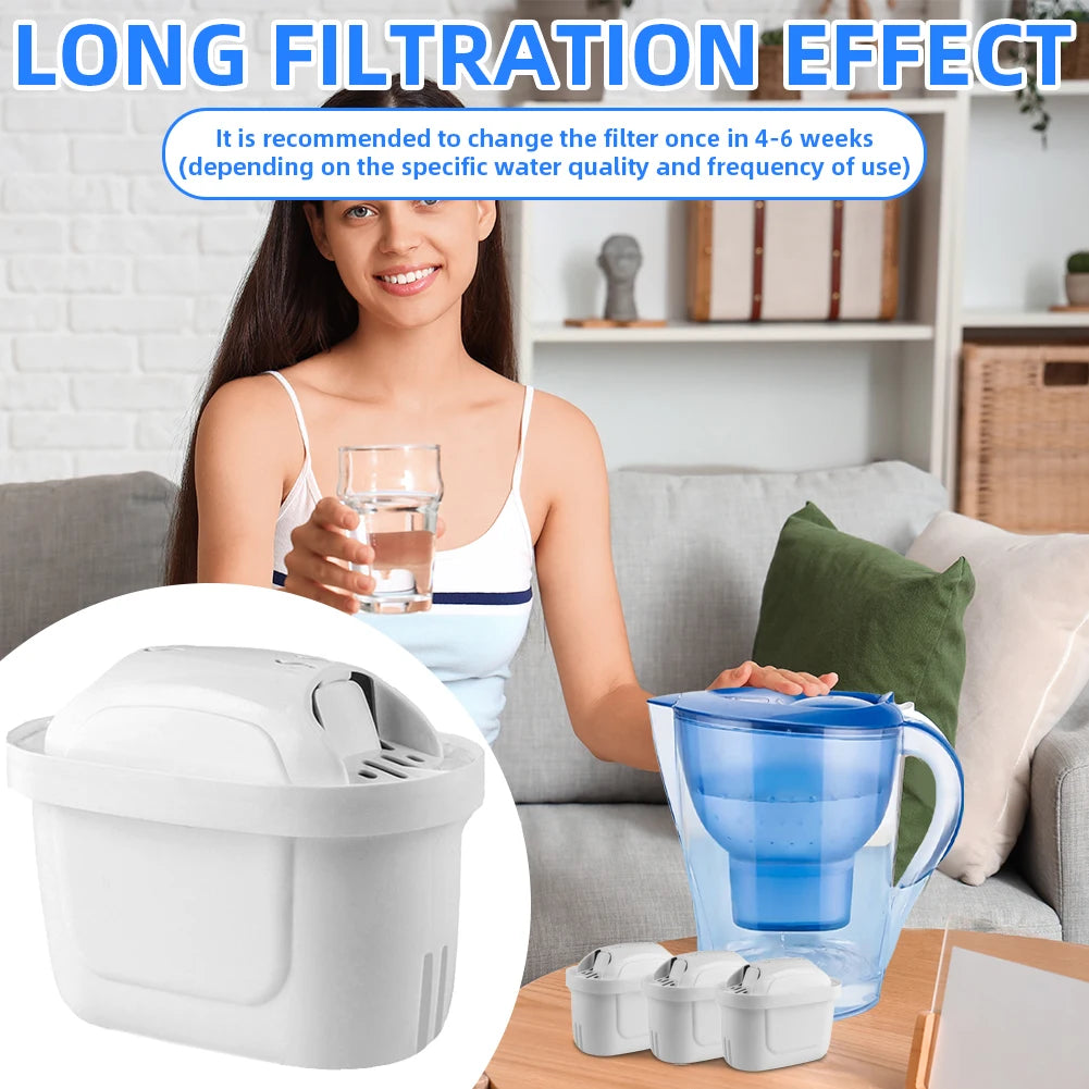 3-pack Water Filter Cartridge Water Filter Replacement for Maxtra+ Maxtra Plus Maxtra Mavea