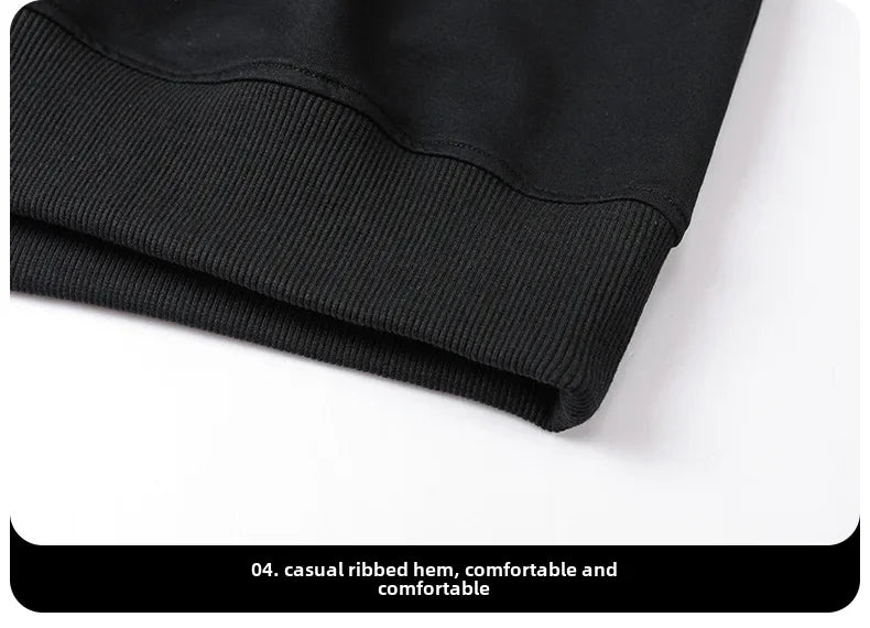 Spring Autumn Men's Casual Sports Suit Round Neck Sweatshirt Long Sleeves Pants One Whole Set Clothing Fashion