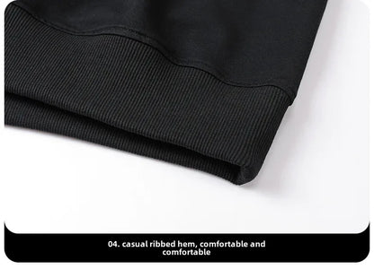 Spring Autumn Men's Casual Sports Suit Round Neck Sweatshirt Long Sleeves Pants One Whole Set Clothing Fashion