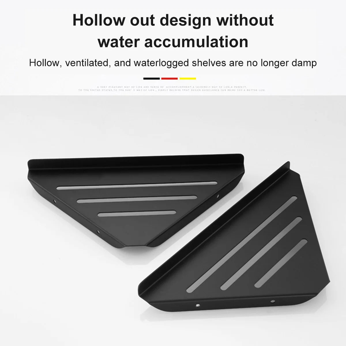 Wandmontiertes Eckregal für die Dusche, ohne Bohren, Eckshampoo aus Edelstahl 304, Körperwäsche, Aufbewahrungsorganisator für Badezimmer, Glasregal