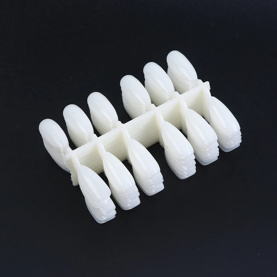 120pcs Fake Nail Tips For Display Palette Oval Almond Acrylic Nails Forms Color Chart Manicure Practice Nail Equipment.