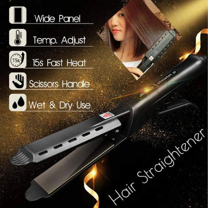Curling And Straightening Dual Use Hair Straightening Splint Constant Temperature 4 Gears Portable Air Bangs Curling Straightene.