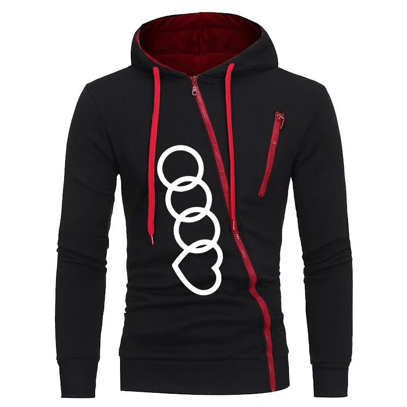 Pant Sets men's Zipper Sweatshirt Suit Hooded Zip-up Man Clothes for Men Winter Tracksuit Sets Sweatsuit Set Men's Hoodies Male.