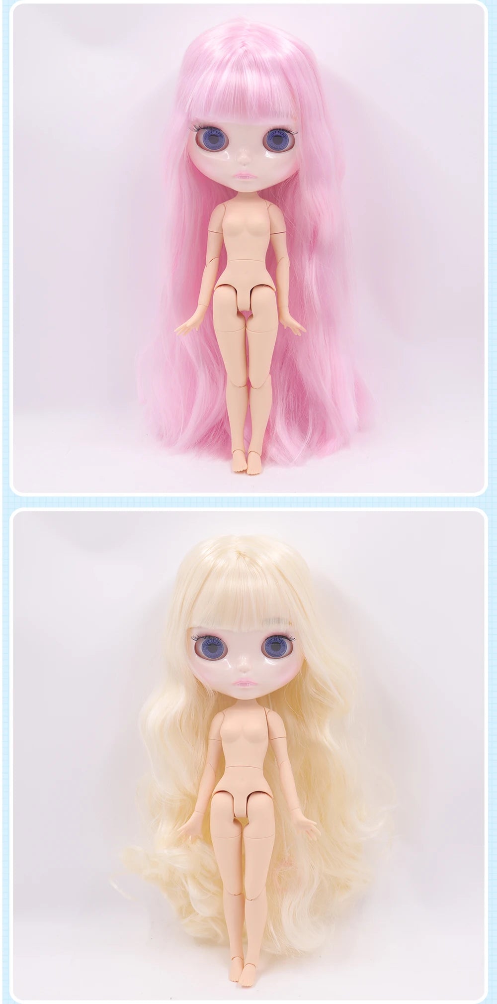 ICY DBS Blyth Doll 1/6 Joint Body 30CM BJD toys Natural shiny face with extra hands AB DIY Fashion Dolls girl gift.