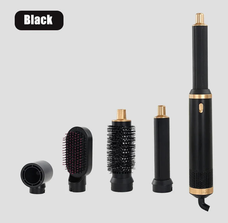 5 in 1 Hair Dryer Brush Hot Comb Set Professional Curling Iron Hair Straightener Styling Tool For Professional Hair Dryer