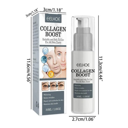 1/2/3pcs 30ml Collagen Boost Firming Essence Cream Fade fine lines Face brightening lightining Serum Cream skin care for women.