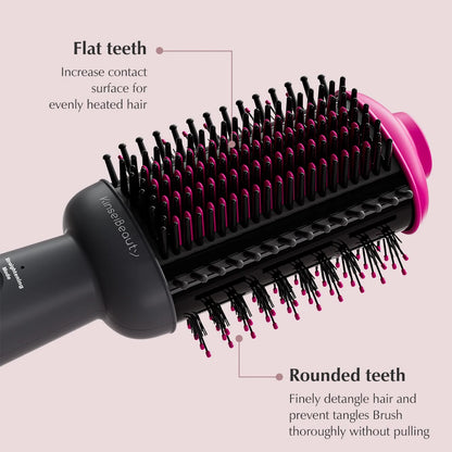 Kinseibeauty  Hair dryer Functional 5 In 1 professional hot air comb straight hair curling equipment salon.