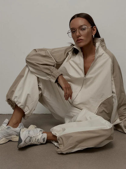 Two Piece Sets Pant Set Women Tracksuit Jogger Y2k Sweatshirts Autumn Winter Sports Elastic Waist Streetwear Pants Matching Sets.