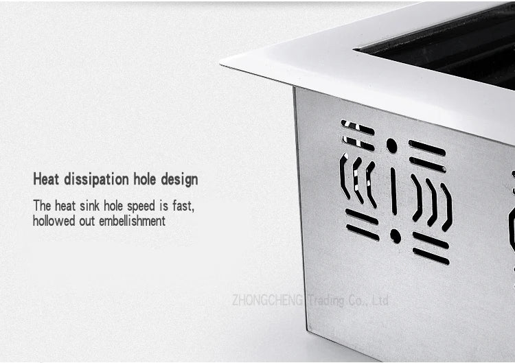 U-shaped electric oven Korean household non stick electric oven smokeless barbecue plate iron plate barbecue pot.