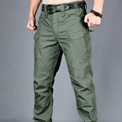New Mens Tactical Pants Multiple Pocket Elasticity Military Urban Commuter Tacitcal Trousers Men Waterproof Cargo Pant 6XL.