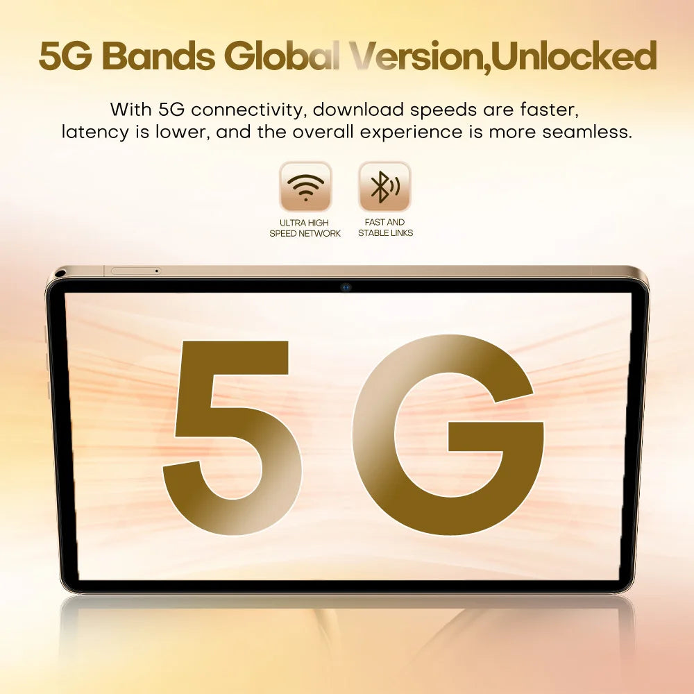 Original Pad 8 Ultra 11 Inch 16GB RAM 1TB ROM tablet Android 14 Core Pad Tablet PC Phone Dual Wifi tablette android 8800mah.