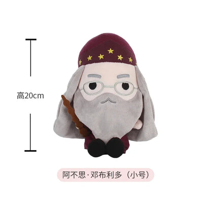 20/25cm Harry Potter Plush Toy Scarf Ron Movie TV Character Doll Soft Filling Stuffed Figure Collectible Gift Set