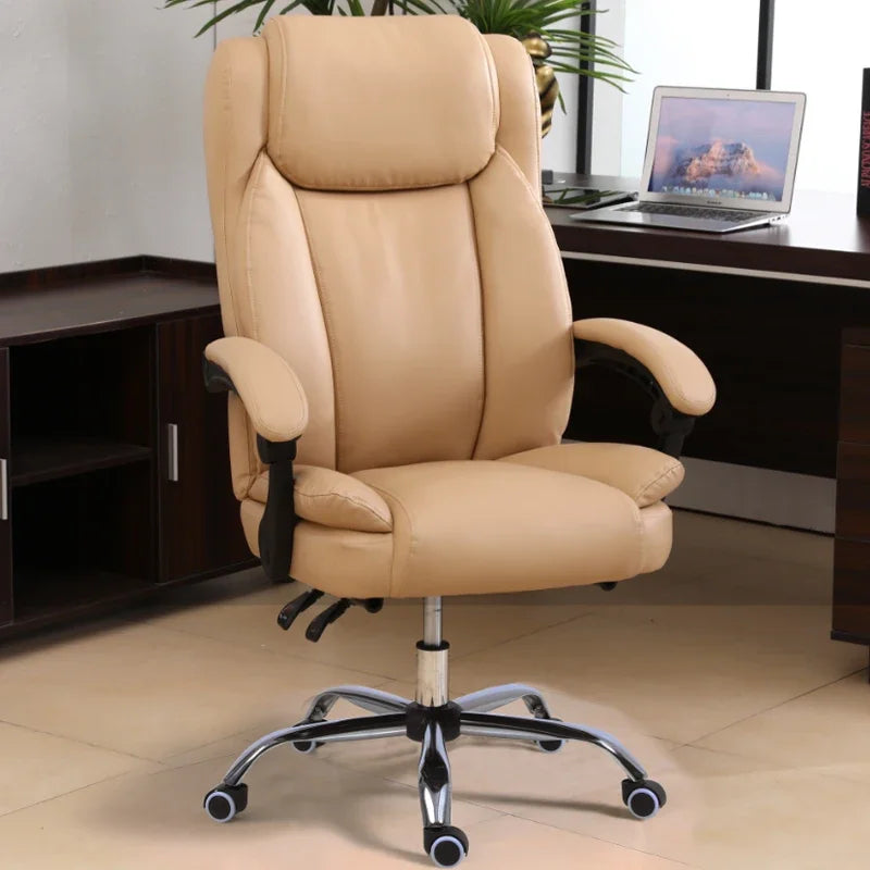 Elektrischer bequemer Bürostuhl, rosa, für Mädchen und Erwachsene, günstiger Liegestuhl, ergonomischer Sessel, Cadeira De Escritorio-Möbel