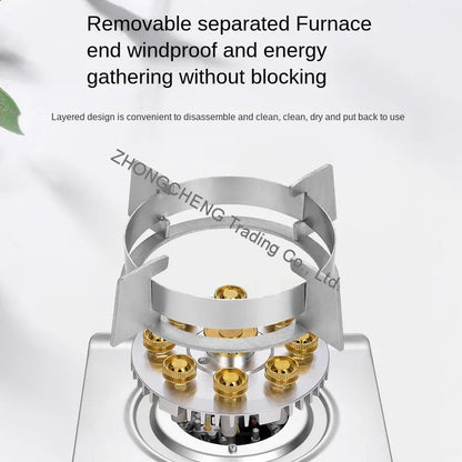 7kw Gas Cooktop Single Stove Household Liquefaction Gas Stove Single Coal Desktop Embedded Single Gas Stove 4.5 KW/5.2kw/.