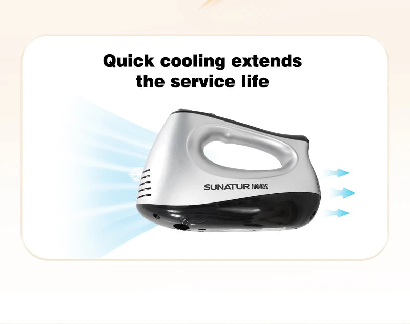 Hand Mixer 220V Blender 300W Electric Food Processor 3 in 1 Mixer Kitchen Appliances Machine Mixer for Baking.