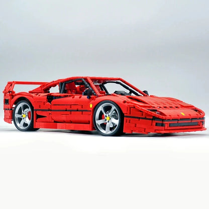 4026PCS Technical LOX Edition F40  Assembly MOC 140629 Building Block Car Supercar Model Adult High Difficulty Racing Toys.