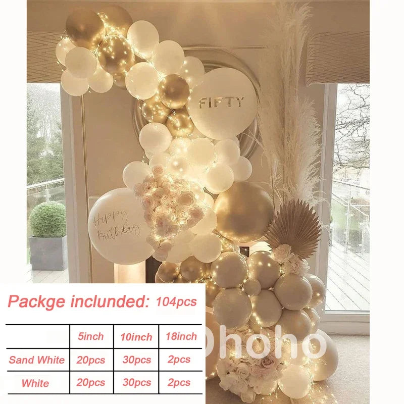 Kaffeebraun Beige Ballon Girlande Bogen Kit Oh Babyparty Dekoration Rustikale Hochzeit Kindergeburtstag Party Taufe Taufe