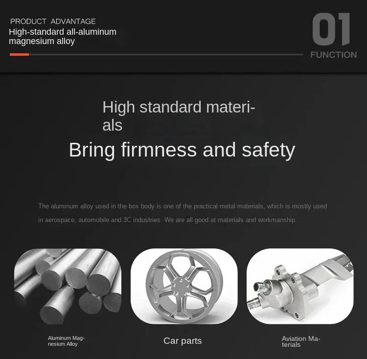 20/24/26/29 Zoll leichter Handgepäckkoffer aus Aluminium-Magnesium-Legierung – Kabinengepäck, Geschäftsreisetrolley mit Spinnerrädern.