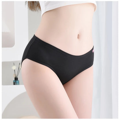 7Pcs/Lot Women's Panties Plus Size Underwear Cotton Briefs Girls Soft Pantys Female Intimates Underpant for Women Sexy Lingeries.