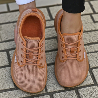 Wide Toe Platform Men Shoes Breathable Mesh Knitted Soft Soled Running Shoesmultifunctional Fashionable Outdoor Sneakers for Men.