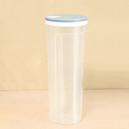 Large Capacity Noodle Container Convenient To Use Grain Storage Box Sealed Cans Transparent Moistureproof.