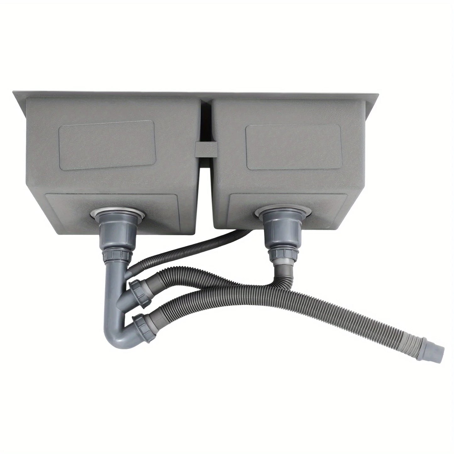 Küchenspüle aus Edelstahl, Doppelschüssel, Küchenspüle, Badezimmerspüle, Waschbecken aus Edelstahl, Wäsche, Keller, Bars, Restaurants