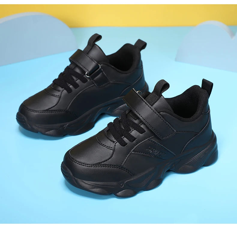 New Children's Tennis Shoes Students Scool Shoes Fashion Boy's Sport Shoes Anti-slippery Soft-soled Sneakers For Kids.