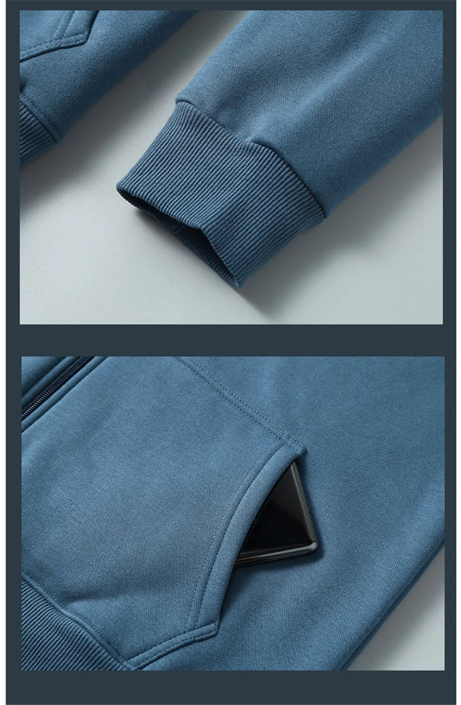 Big Size Hoodie Men Hood Long Sleeve Sweatshirt Male Zip-up Loose Cotton Fleece-lined Casual Top Zipper Large Fat Plus 10XL 12XL